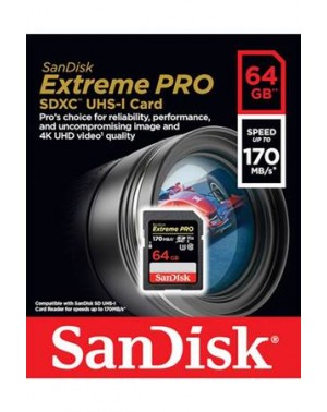 SAN DISK 64 GB EXTREME