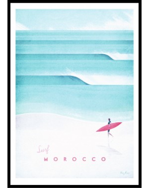 CADRE Surf Morocco 30X40