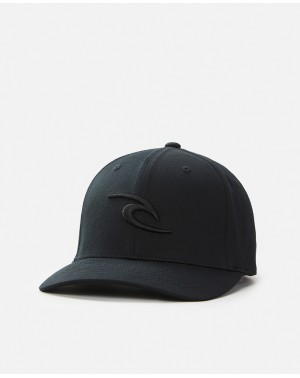TEPAN FLEXFIT CAP - BLACK