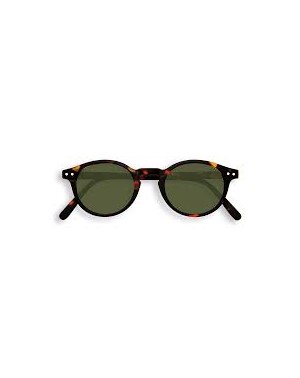 SUN H Tortoise Green Lenses