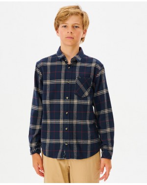CHECKED IN FLANNEL SHIRT -BOY