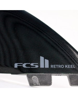 FCS II Retro Keel PG Black...