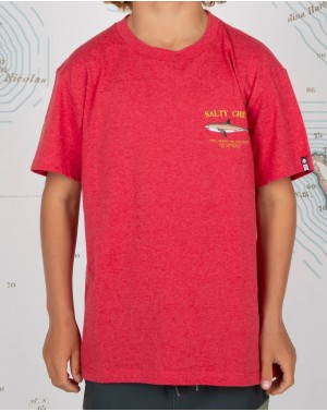 Bruce Boys SS Tee - RED...