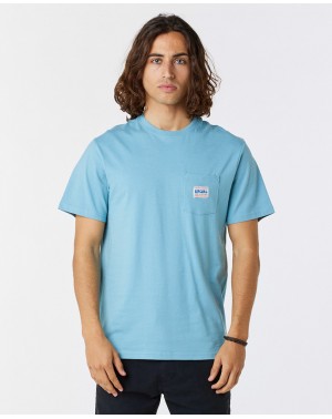 HORIZON BADGE SS TEE -...