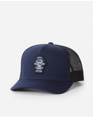SEARCH ICON TRUCKER - NAVY