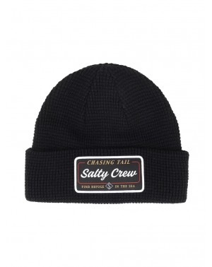 COASTAL BEANIE - BLACK