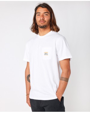 SURF PARADISE BADGE TEE -...