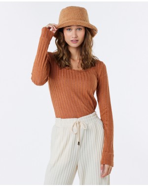 OPEN NECK COSY LS - LIGHT...
