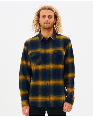 COUNT FLANNEL SHIRT - GOLD