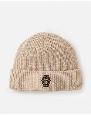 ICONS REG BEANIE - SAND