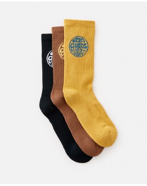 WETTY CREW SOCK 3-PK -...