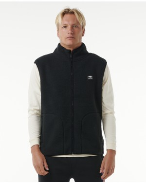 QUEST POLAR VEST - BLACK