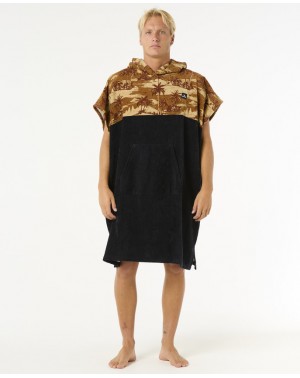 COMBO HOODED TOWEL - GOLD