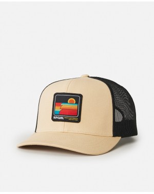 CUSTOM CURVE TRUCKER - KHAKI