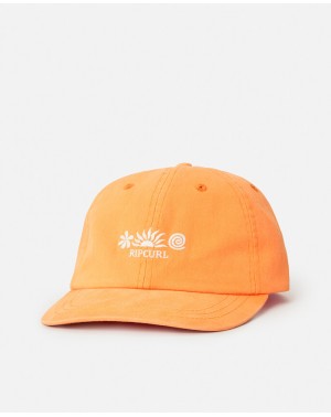 MIXED 6 PANEL CAP - MANGO
