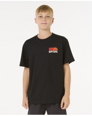 SURF REVIVAL STACKED TEE-BOY