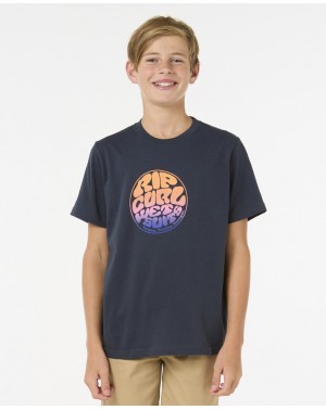 FILGREE  SS TEE -BOY - DARK...