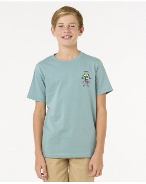 SEARCH ICON TEE -BOY - BLUE...
