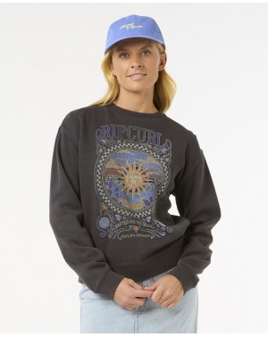 LUNA RELAXED CREW - WASHED...