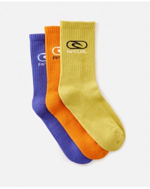 LOGO CREW SOCK 3-PK - BOY -...