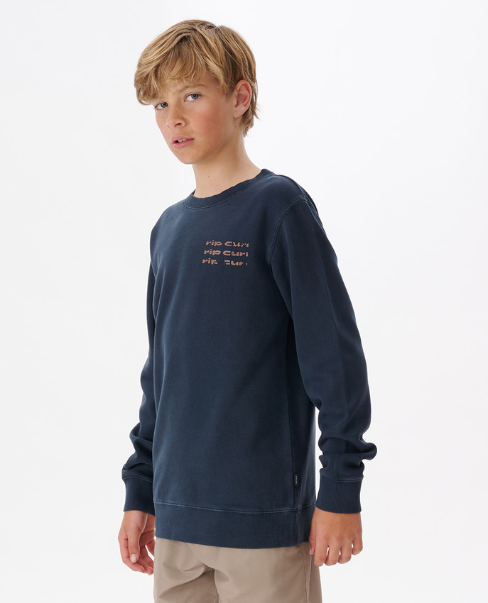Cosmic Tides Logo Crew -boy