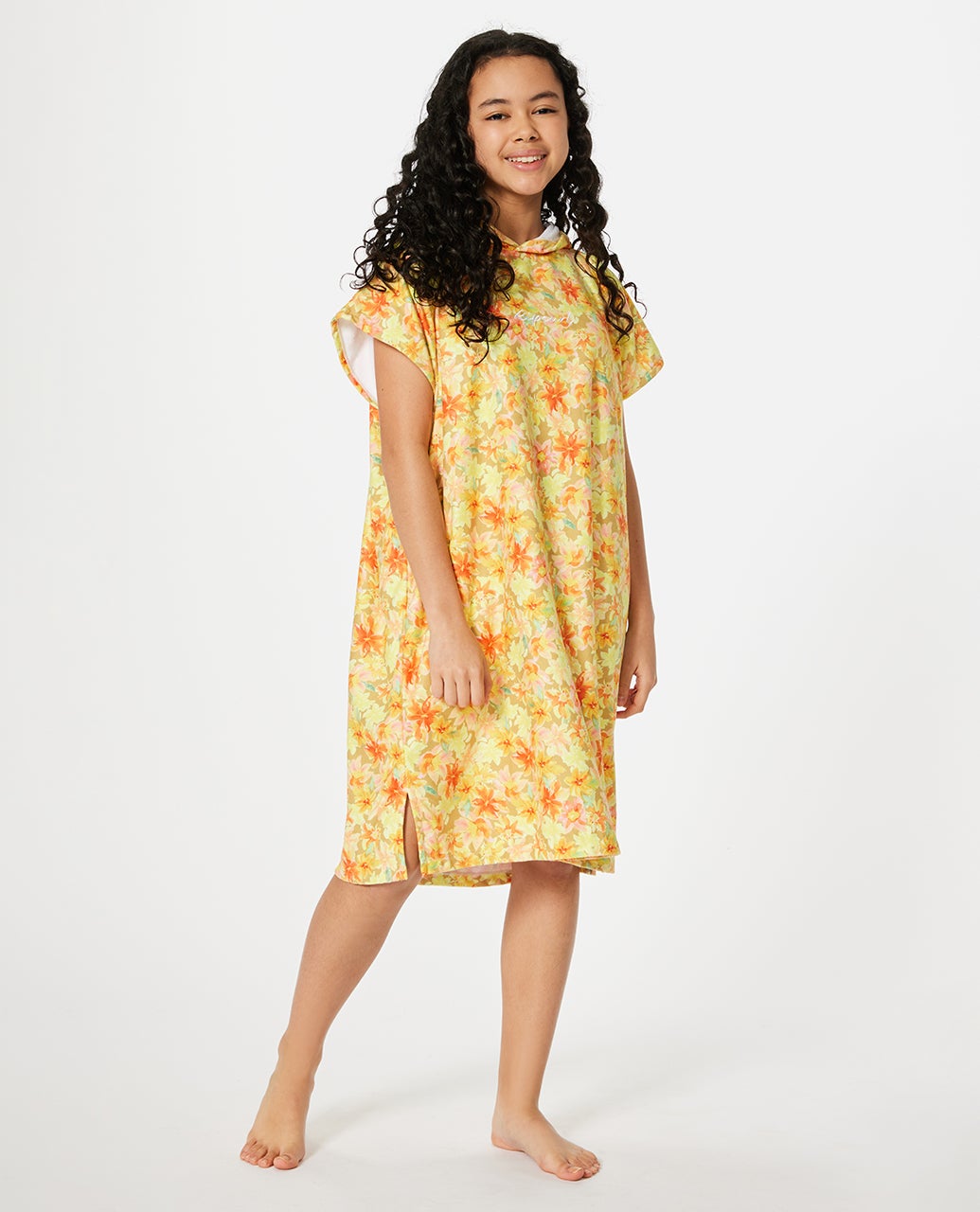 Summer Rain Hooded Towel-girl