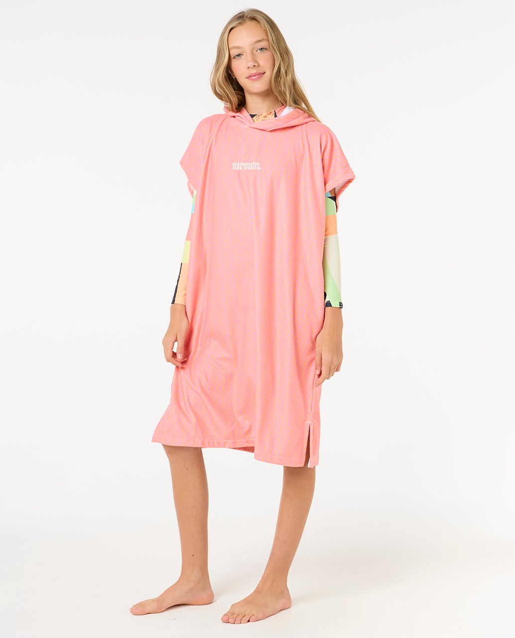 Mixed Hooded Towel-girl