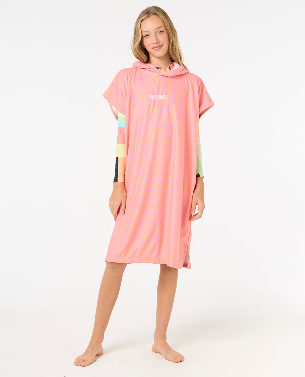 Mixed Hooded Towel-girl
