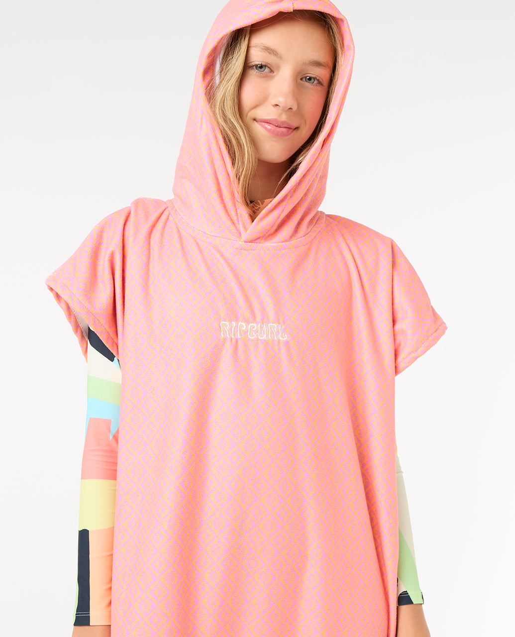 Mixed Hooded Towel-girl