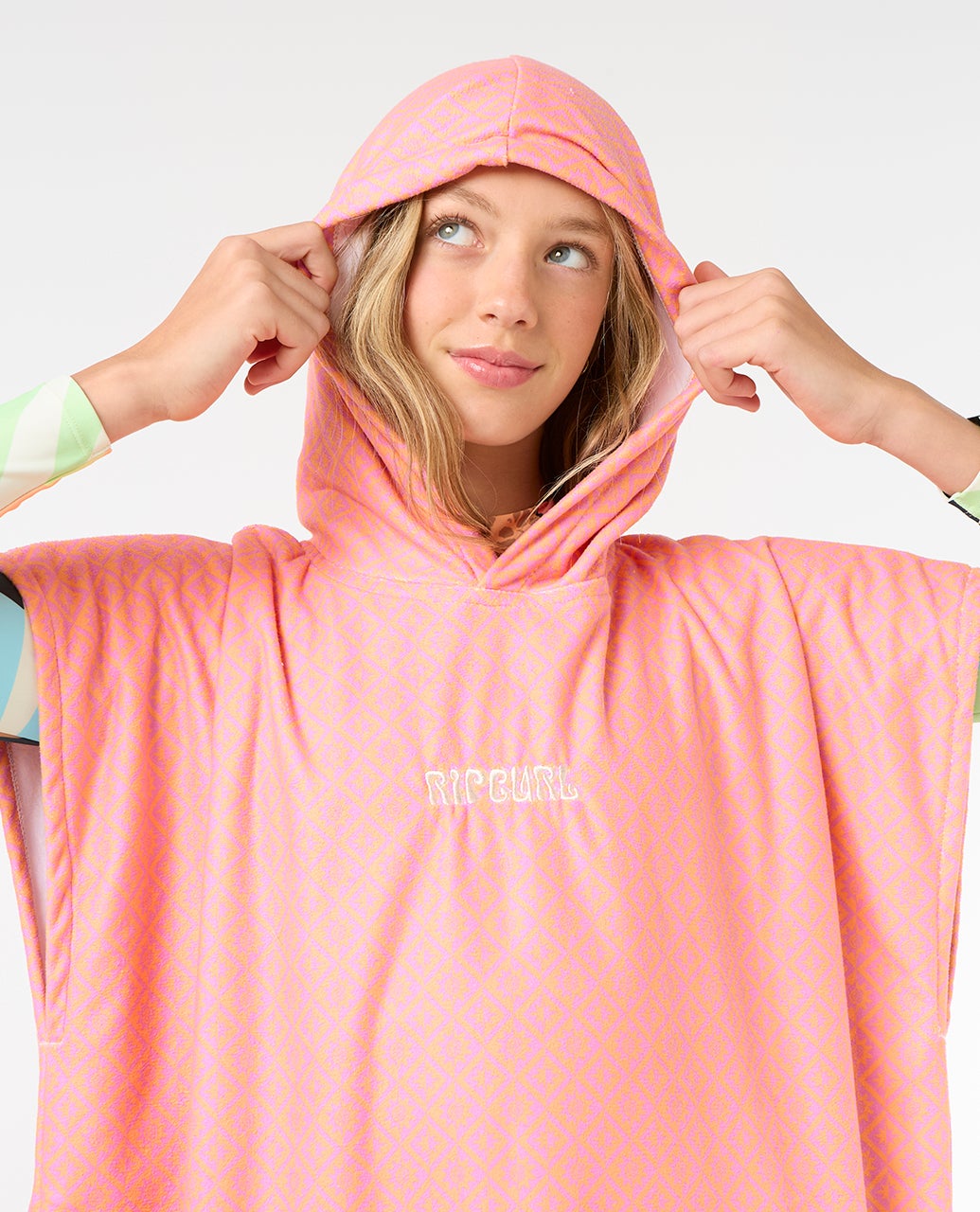 Mixed Hooded Towel-girl