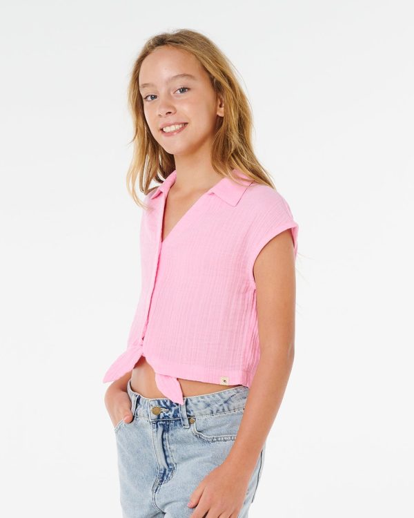 Haut Premium Woven Fille - vue alternative