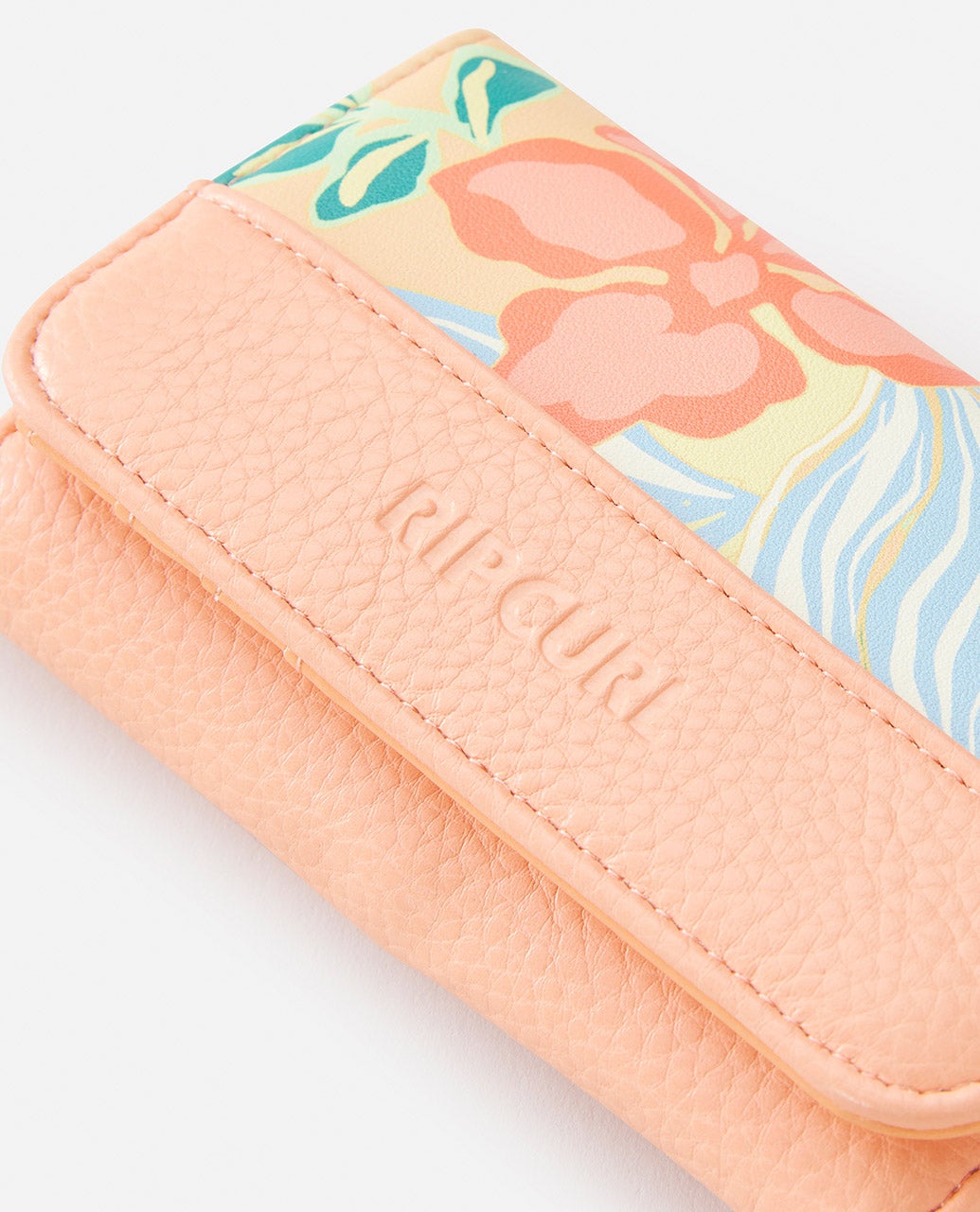 Mixed Floral Mid Wallet