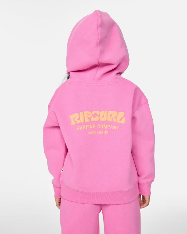 Sweat à capuche fillette Heritage Surf Puff (1-8 ans) - vue alternative