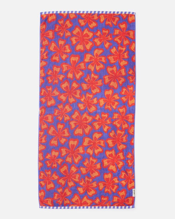 Neon Isles Jacquard Towel