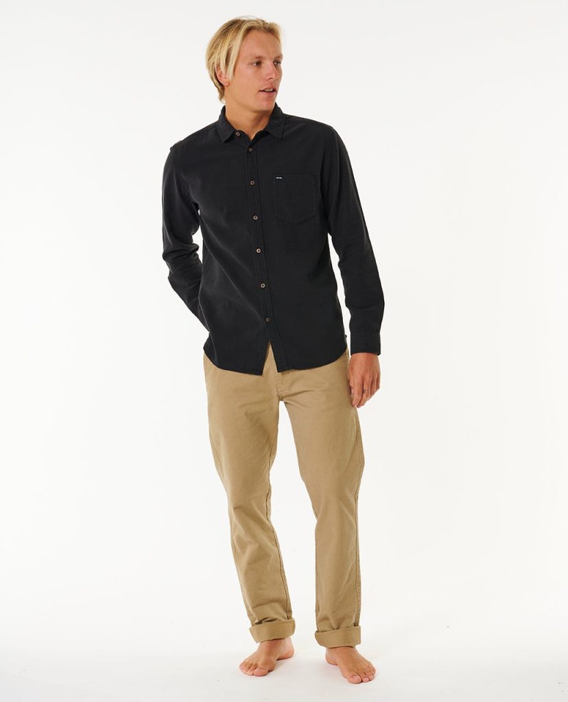 Washed L/s Shirt