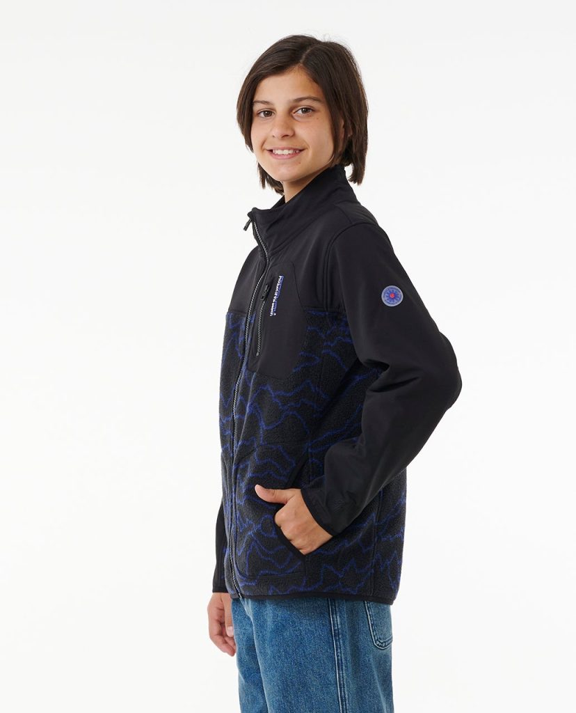 Veste polaire enfant zippée Anti-Series Search - vue alternative