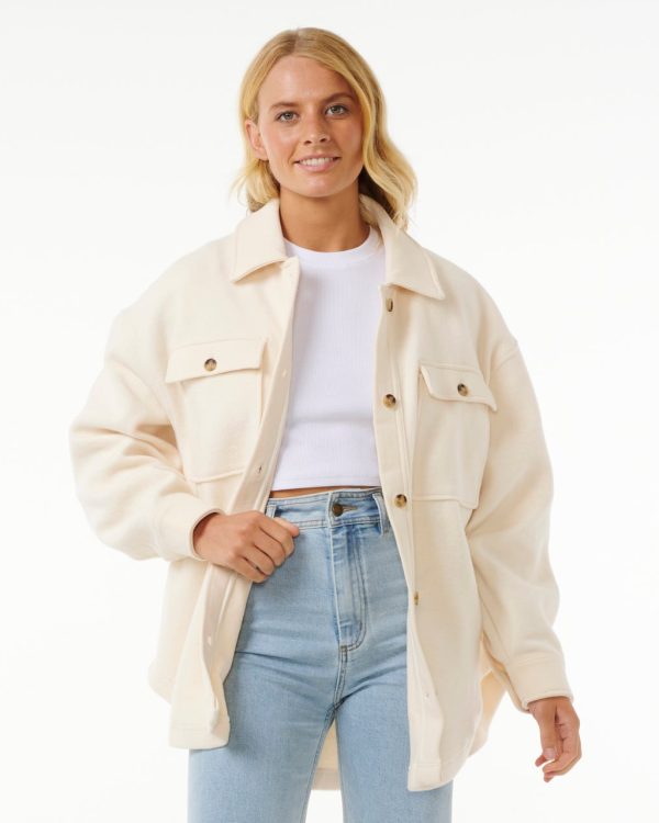 Veste High Tide Fleece Shacket