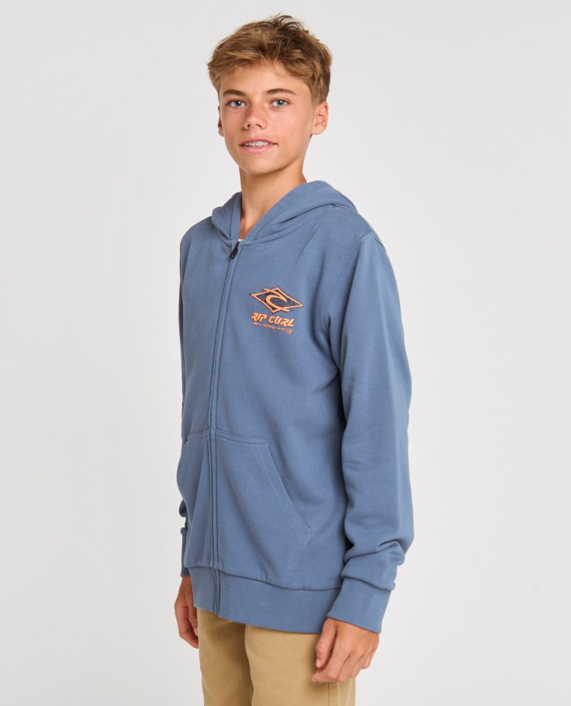 Raw Energy Zip Thru Hood -boy