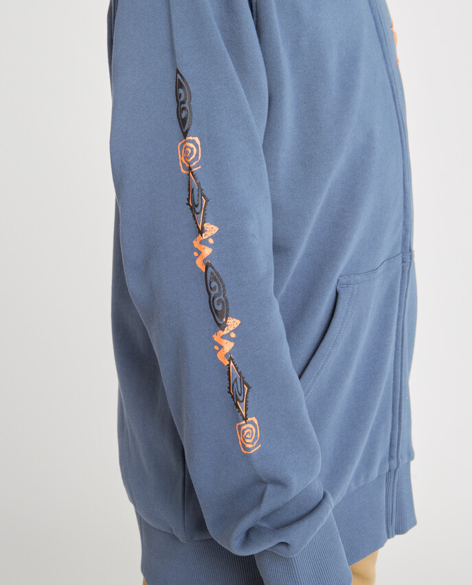 Raw Energy Zip Thru Hood -boy