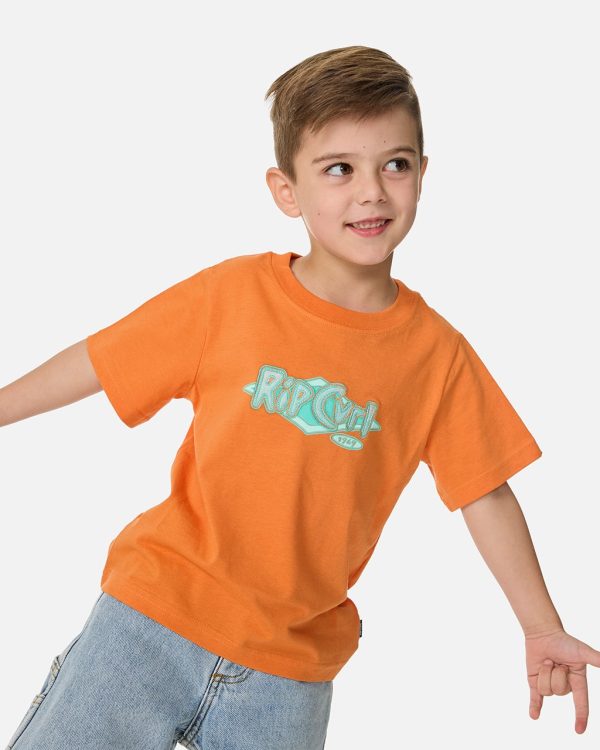 T-shirt à manches courtes Ride The Wave Logo Enfant