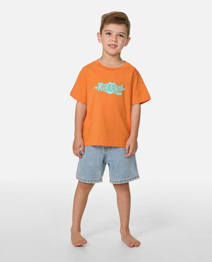 T-shirt à manches courtes Ride The Wave Logo Enfant