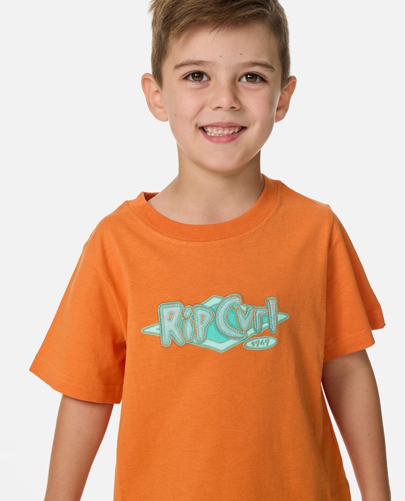 T-shirt à manches courtes Ride The Wave Logo Enfant