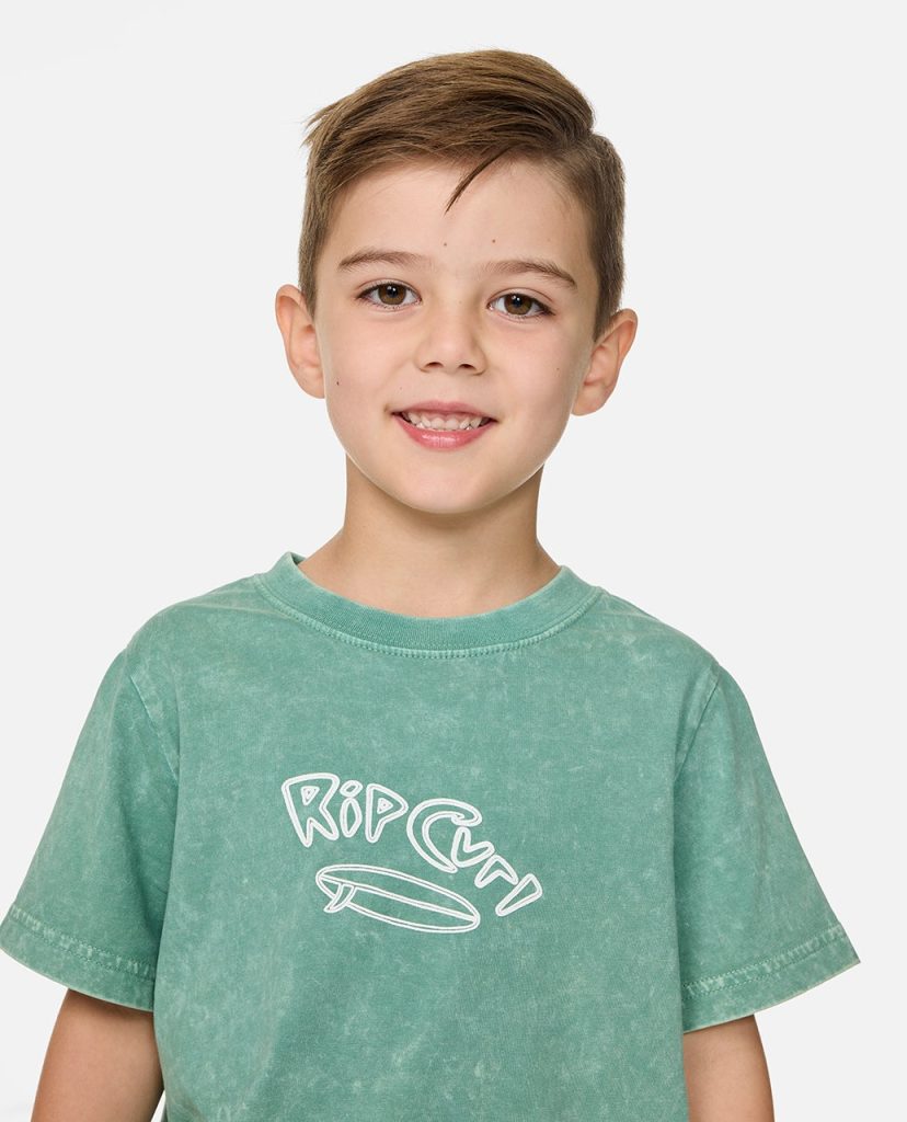 T-shirt à manches courtes Ride The Wave Wash   Enfant