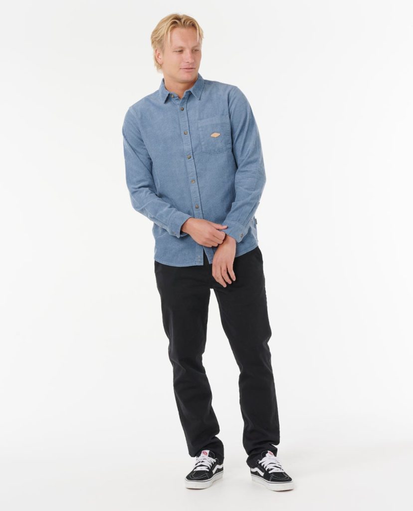 Chemise à manches longues Classic Surf Velours
