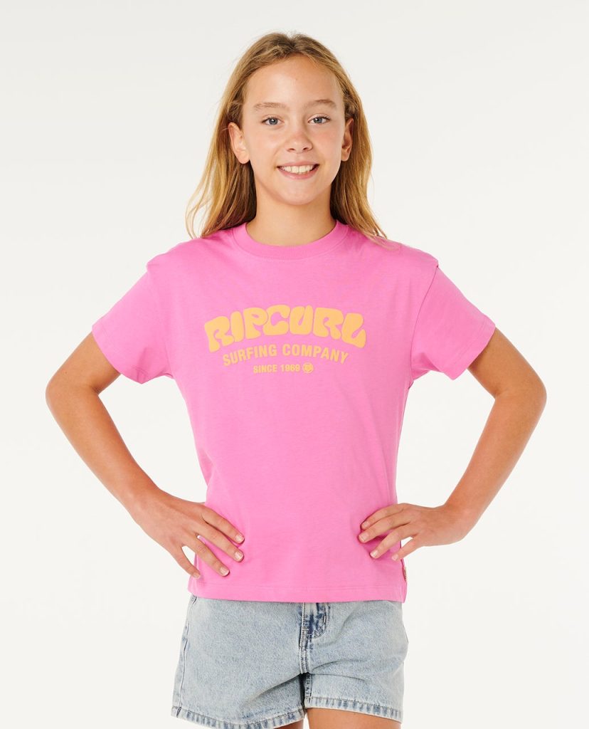 T-shirt décontracté Surf Puff Fille (8-14 ans)