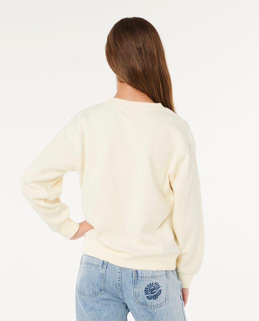 Sweat col rond Sunshine Squad Fille