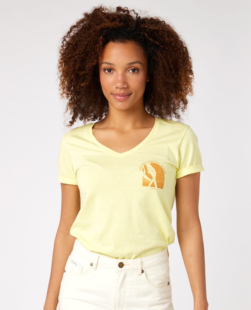 Re-entry V Neck Tee