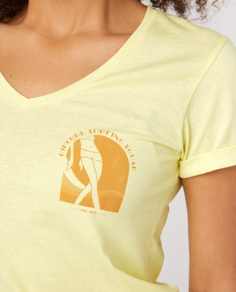Re-entry V Neck Tee