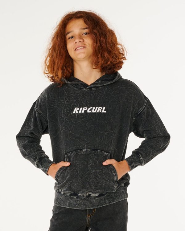 Sweat à capuche Eternal Shred Wash garçon