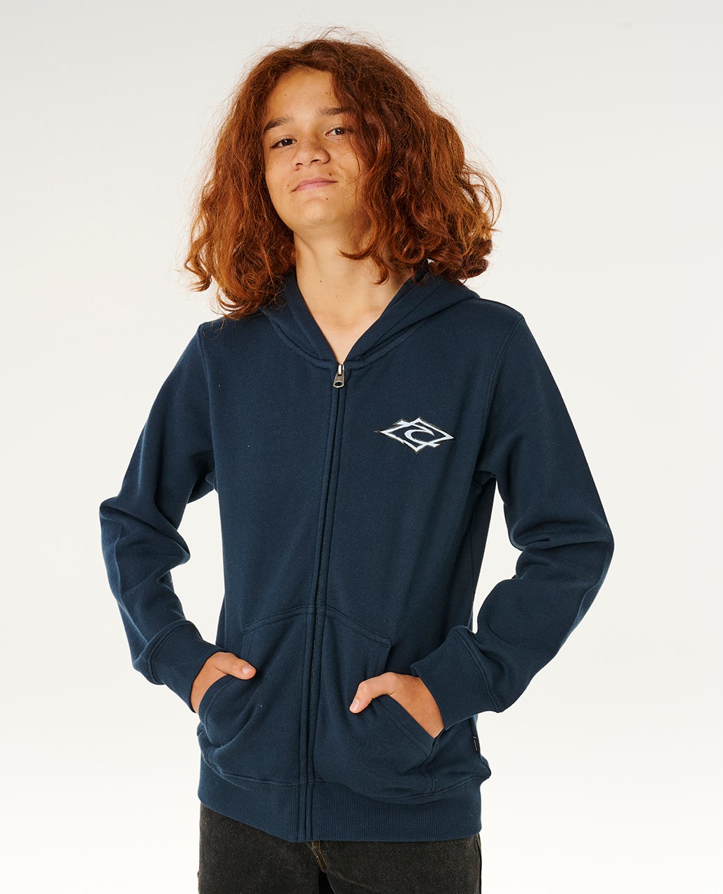 Sweat à capuche zippé Hazey Days garçon